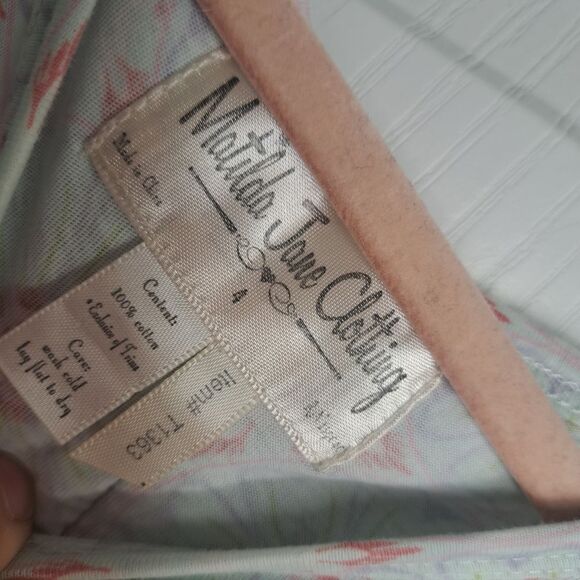 Matilda Jane Trapeze Top Ruffles and Floral - Picture 4 of 5